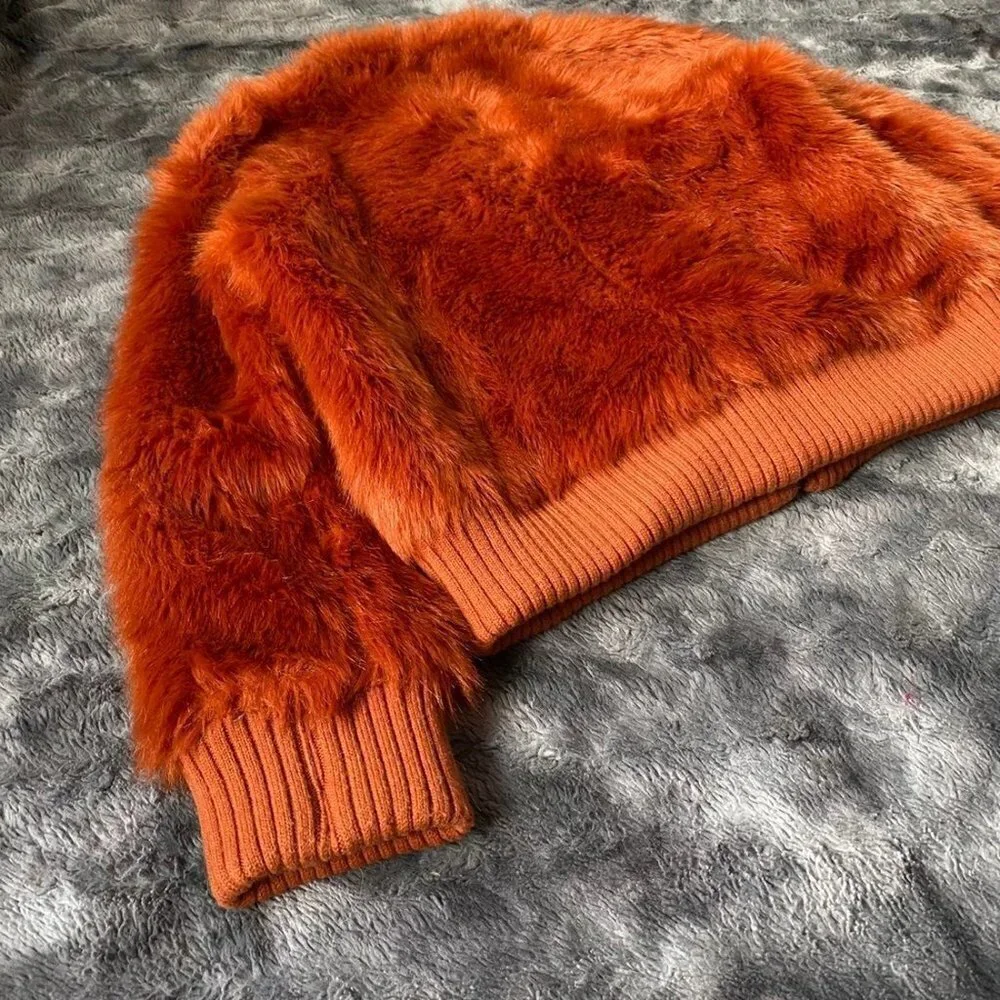 Banana Republic Faux Fur Bomber